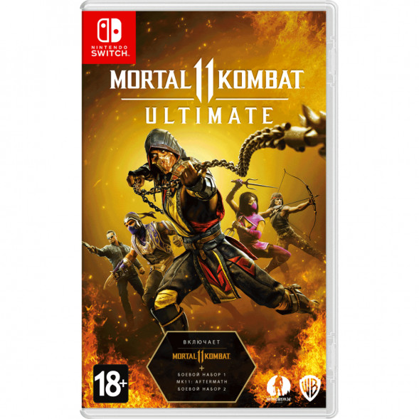 Игра Mortal Kombat 11 Ultimate (код загрузки) [Nintendo Switch, русские субтитры] в Перми