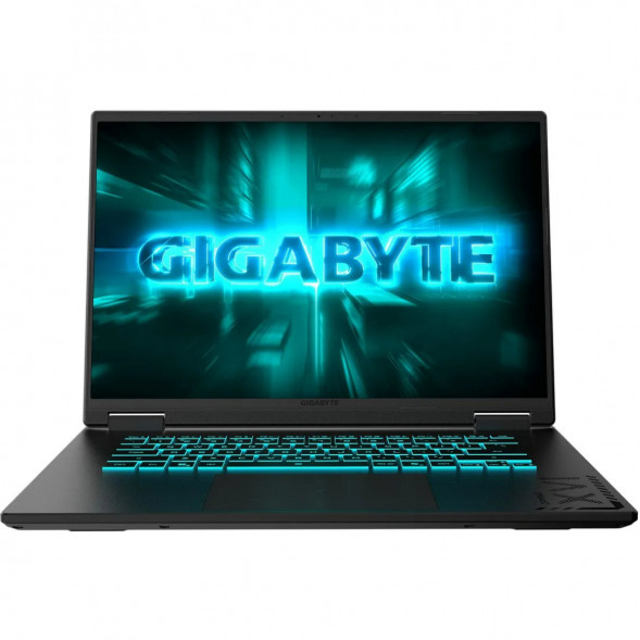 Ноутбук Gigabyte Gaming A16 GA63H (3VHK3EE893SD) (16&amp;quot;, IPS, AMD Ryzen 7 260 3.8ГГц, 8 ядер, 16ГБ DDR5, 512ГБ SSD, NVIDIA GeForce RTX 5060 - 8 ГБ, без ОС), черный в Перми