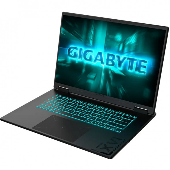 Ноутбук Gigabyte Gaming A16 GA63H (3VHK3EE893SD) (16&amp;quot;, IPS, AMD Ryzen 7 260 3.8ГГц, 8 ядер, 16ГБ DDR5, 512ГБ SSD, NVIDIA GeForce RTX 5060 - 8 ГБ, без ОС), черный в Перми