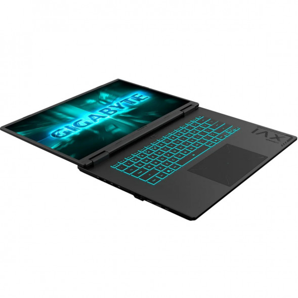 Ноутбук Gigabyte Gaming A16 GA63H (3VHK3EE893SD) (16&amp;quot;, IPS, AMD Ryzen 7 260 3.8ГГц, 8 ядер, 16ГБ DDR5, 512ГБ SSD, NVIDIA GeForce RTX 5060 - 8 ГБ, без ОС), черный в Перми