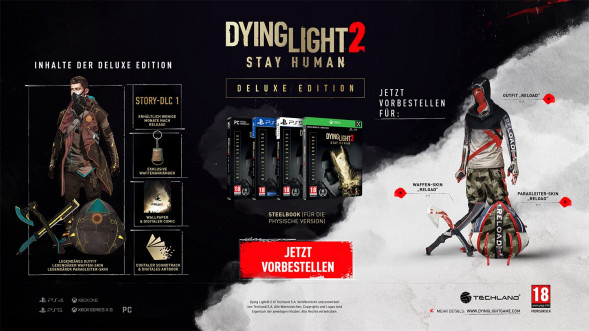 Игра Dying Light 2: Stay Human. Deluxe Edition [PS4, русская версия] в Перми