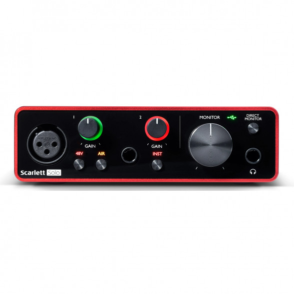 Внешняя звуковая карта FOCUSRITE Scarlett Solo 3rd Gen в Перми