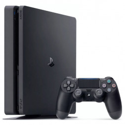 Игровая приставка Sony PlayStation 4 Slim 500 ГБ HDD, черный