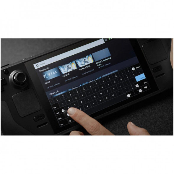 Игровая приставка Valve Steam Deck 512 ГБ SSD, черный в Перми