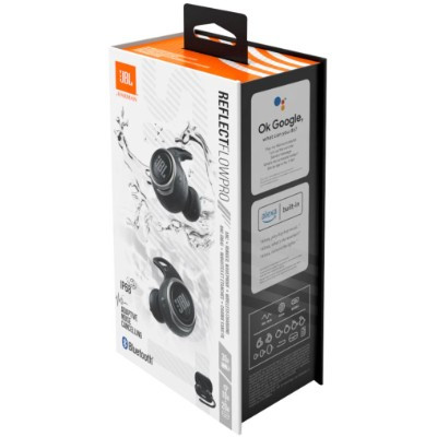 Беспроводные наушники JBL Reflect Flow Pro, черный в Перми