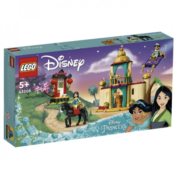 Конструктор LEGO Disney Princess 43208 Приключения Жасмин и Мулан в Перми
