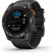 Умные часы Garmin Fenix 7X Solar серый с черным ремешком 010-02541-01 в Перми