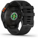 Умные часы Garmin Fenix 7X Solar серый с черным ремешком 010-02541-01 в Перми