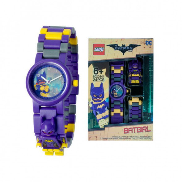 Часы LEGO Super Heroes 8020844 Batman Movie Бэтгерл с минифигуркой в Перми