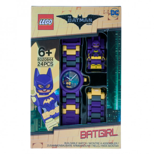Часы LEGO Super Heroes 8020844 Batman Movie Бэтгерл с минифигуркой в Перми