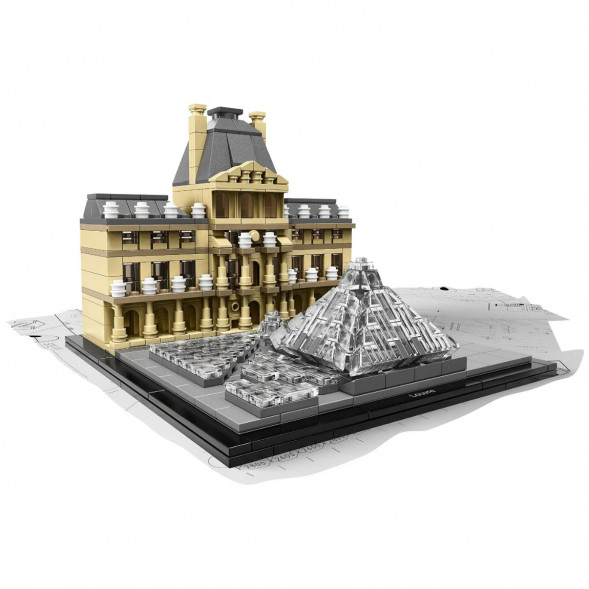 Конструктор LEGO Architecture 21024 Лувр в Перми