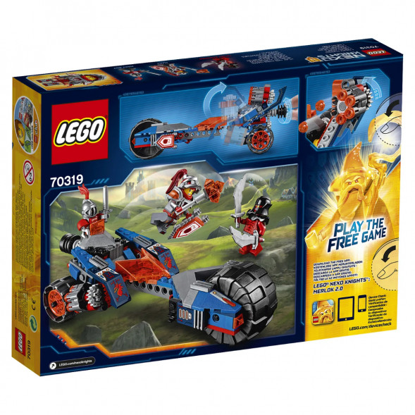 Конструктор LEGO Nexo Knights 70319 Молниеносная машина Мэйси в Перми