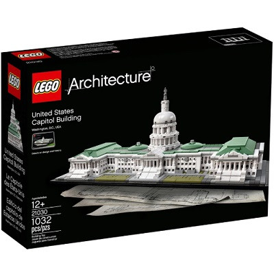 Конструктор LEGO Architecture 21030 Капитолий в Перми