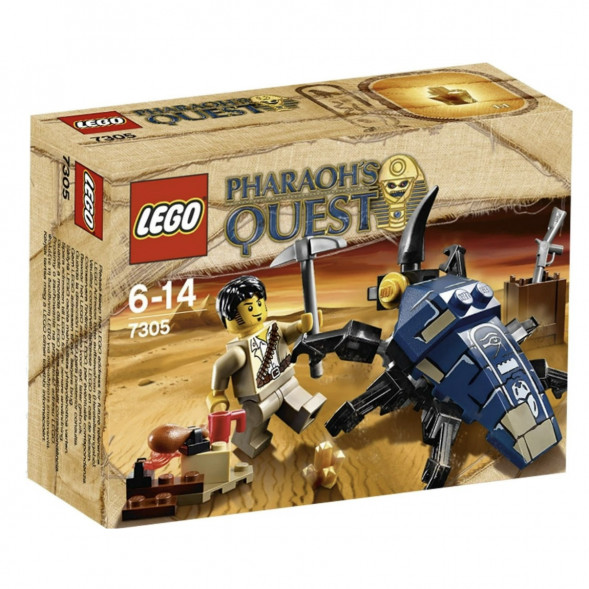 Конструктор LEGO Pharaohs Quest 7305 Атака скарабея в Перми