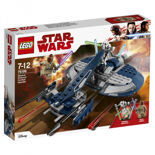 Конструктор LEGO Star Wars 75199 Боевой спидер генерала Гривуса в Перми