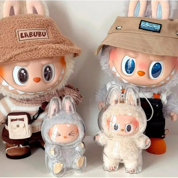 Защитный чехол Pop Mart Labubu Case Clear Acrylic Protective Display Box for V1 в Перми