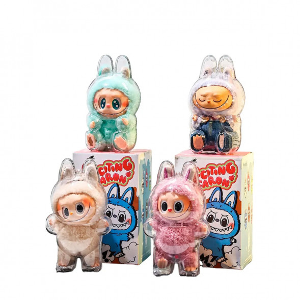 Защитный чехол Pop Mart Labubu Case Clear Acrylic Protective Display Box for V1 в Перми
