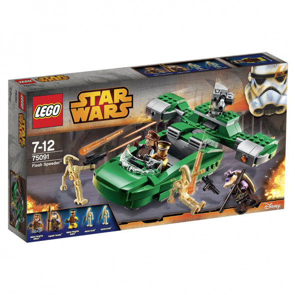 Конструктор LEGO Star Wars 75091 Флэш-спидер в Перми