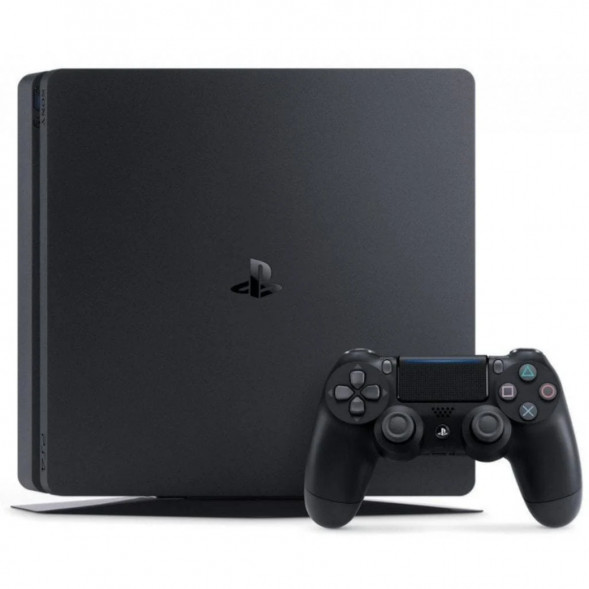 Игровая приставка Sony PlayStation 4 Slim 1TB black в Перми