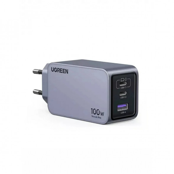 Сетевое зарядное устройство Ugreen GaN 100W USB-A + 2USB-C в Перми