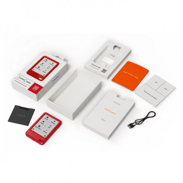 Комплект Криптокошелек Ledger Nano Gen5, красный + Декоративные бейджи (Set 2) в Перми