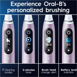 Электрическая зубная щетка Oral-B iO Series 9s (387194), Розовый кварц