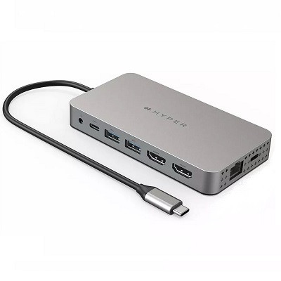 USB Хаб Hyper HyperDrive Dual 4K HDMI 10-в-1 USB-C в Перми