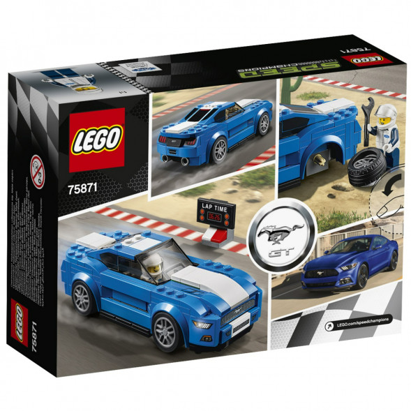 Конструктор LEGO Speed Champions 75871 Ford Mustang GT в Перми