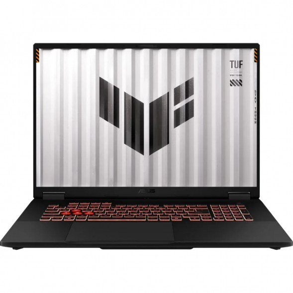 Ноутбук ASUS TUF Gaming A18 FA808UP-S8051 (18&amp;quot;, 2025, IPS, AMD Ryzen 7 260 3.8ГГц, 8 ядер, 32ГБ DDR5, 1ТБ SSD, NVIDIA GeForce RTX 5070 8 ГБ, без ОС), серый в Перми