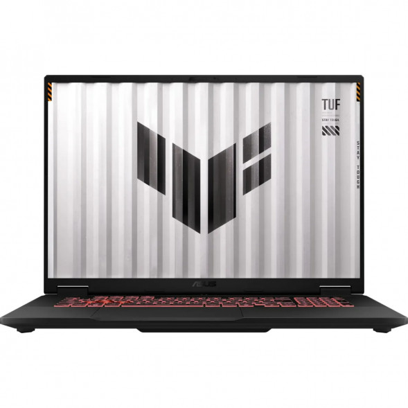Ноутбук ASUS TUF Gaming A18 FA808UP-S8051 (18&amp;quot;, 2025, IPS, AMD Ryzen 7 260 3.8ГГц, 8 ядер, 32ГБ DDR5, 1ТБ SSD, NVIDIA GeForce RTX 5070 8 ГБ, без ОС), серый в Перми