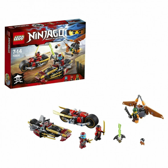 Конструктор LEGO Ninjago 70600 Погоня на мотоциклах в Перми