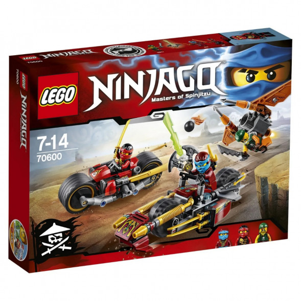 Конструктор LEGO Ninjago 70600 Погоня на мотоциклах в Перми