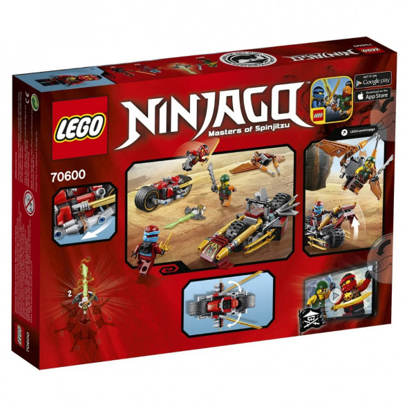 Конструктор LEGO Ninjago 70600 Погоня на мотоциклах в Перми