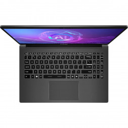 Ноутбук MSI Modern A15 AI+ F3HMG-040XRU (15.6&amp;quot;, IPS, AMD Ryzen AI 5 330 2ГГц, 4-ядерный, 16ГБ DDR5, 512ГБ SSD, AMD Radeon 820M, без ОС), серый