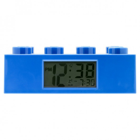 Будильник LEGO 9002151 Кирпичик, синий в Перми