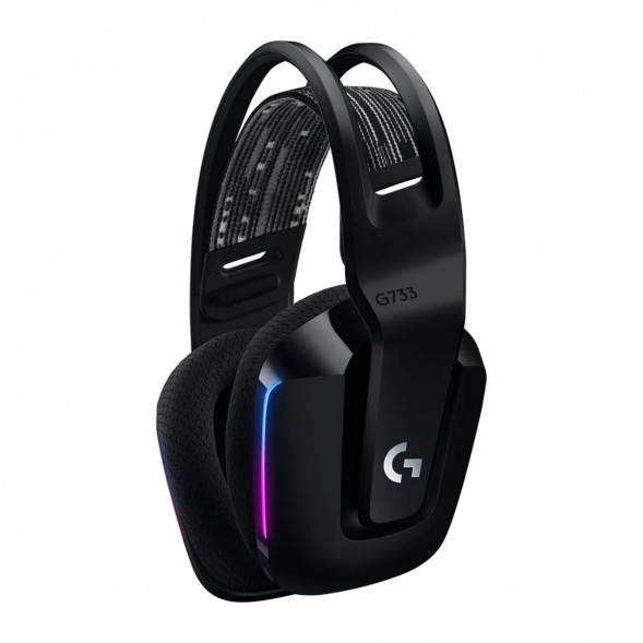 Игровая гарнитура Logitech G733 RGB Lightspeed Wireless, черный в Перми