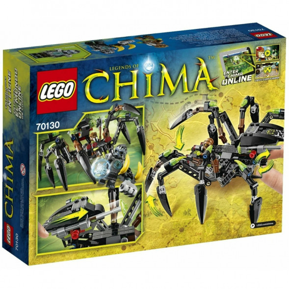 Конструктор LEGO Legends of Chima 70130 Паучий охотник Спарратуса в Перми