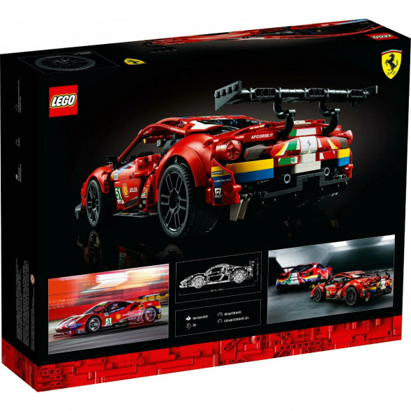 Конструктор LEGO Technic 42125 Ferrari 488 GTE &amp;quot;AF Corse #51&amp;quot; в Перми