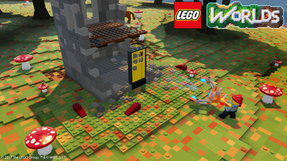 Игра LEGO Worlds [Nintendo Switch, русская версия] в Перми