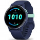 Умные часы Garmin Vivoactive 5, синие с металлически-синим безелем и силиконовым ремешком 010-02862-12 в Перми