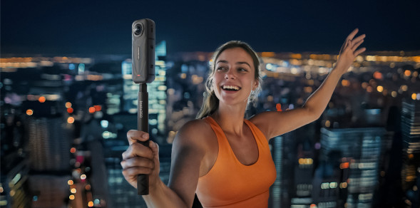 Экшн-камера Insta360 X5 Standard Bundle, Black в Перми