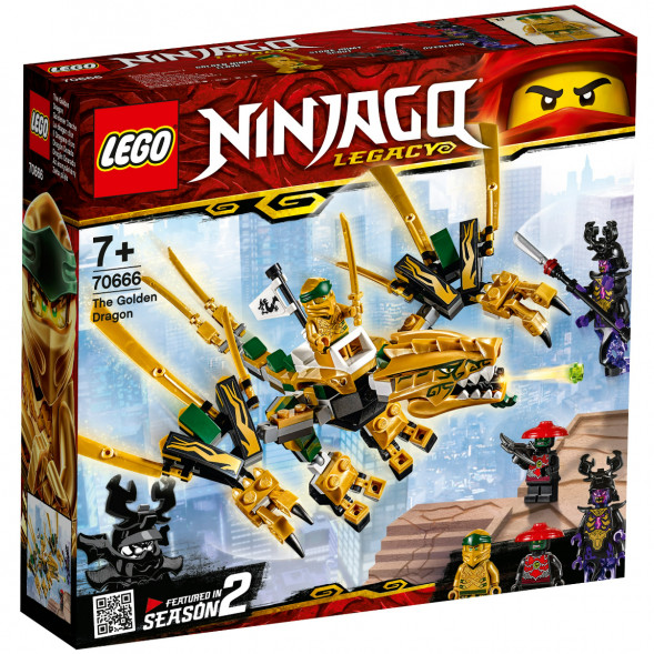 Конструктор LEGO Ninjago 70666 Золотой Дракон в Перми