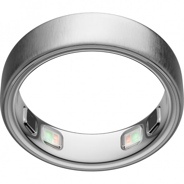 Умное кольцо Oura Ring 5 (размер 7), матовое серебро/Brushed Silver в Перми