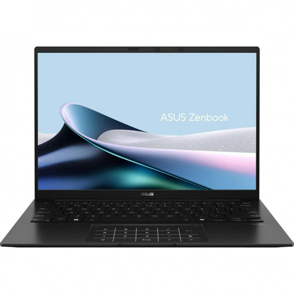 Ноутбук ASUS Zenbook 14 UM3406GA-QD132 (14&amp;quot;, OLED, AMD Ryzen AI 5 430 2ГГц, 4 ядра, 16ГБ LPDDR5x, 512ГБ SSD, AMD Radeon 840M, без ОС), черный в Перми