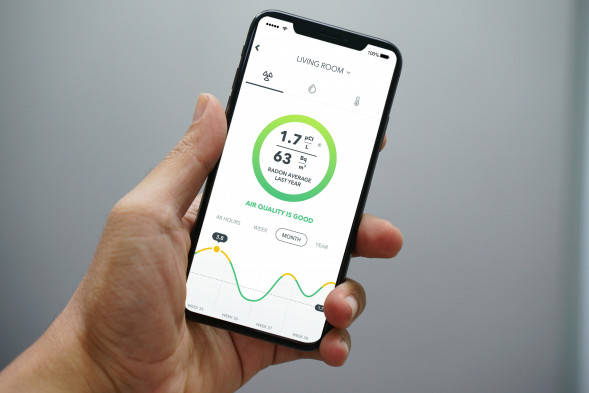 Детектор радона Airthings Wave 2-го поколения в Перми