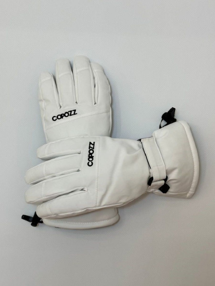 Перчатки горнолыжные сноубордические Copozz (белый, L) в Перми