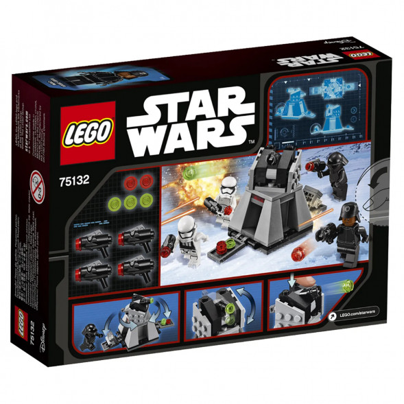 Конструктор LEGO Star Wars 75132 Боевой набор Первого Ордена в Перми