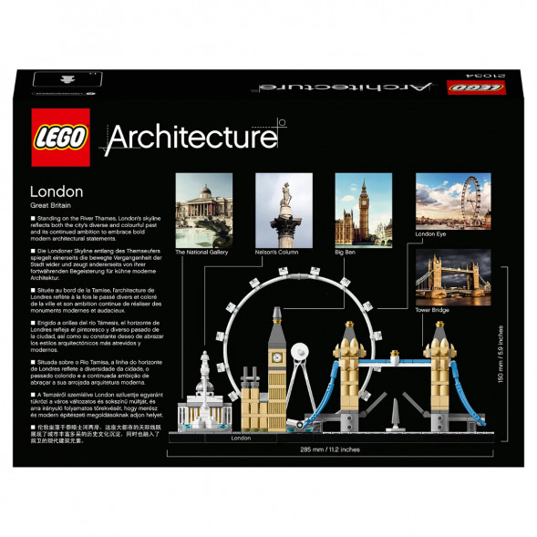 Конструктор LEGO Architecture 21034 Лондон в Перми