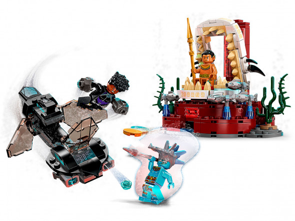 Конструктор LEGO Super Heroes 76213 Тронный зал короля Нэмора в Перми