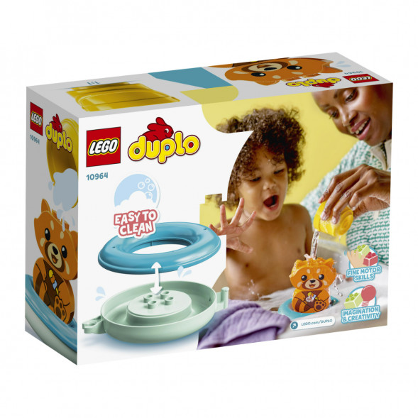 Конструктор LEGO DUPLO 10964 Приключения в ванной: Красная панда на плоту в Перми